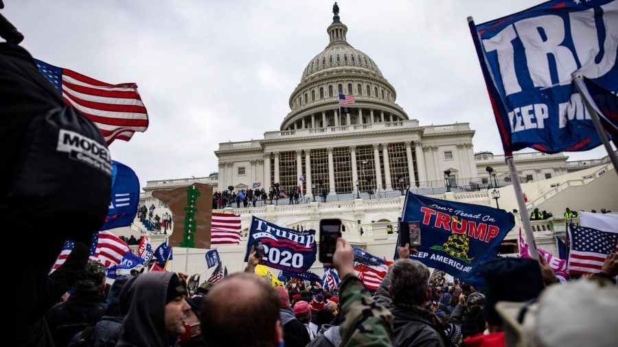 Trump supporters gathered in the nations capital today to protest the ratification of President-elect Joe Bidens Electoral College victory over President Trump in the 2020 election.