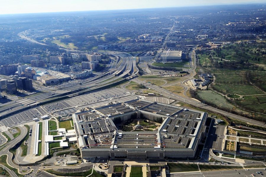This picture taken 26 December 2011 shows the Pentagon building in Washington, DC.