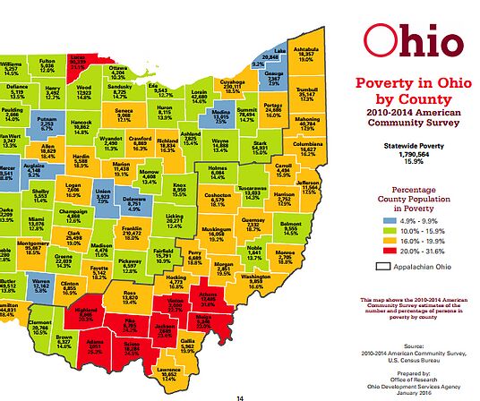 According to the United States Interagency Council on Homelessness, homelessness in Ohio has increased by 1,478 people from 2014 to 2019.