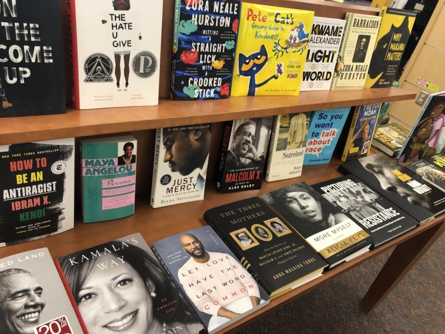 Black History Month often drives sellers to create sections promoting Black stories. Kent State University’s bookstore is no different.  