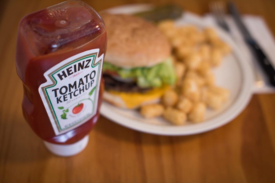 A bottle of Heinz Kraft Co. Heinz brand Tomato Ketchup is arranged for a photograph in Dobbs Ferry, New York, U.S., on Wednesday, Feb. 20, 2019. Kraft Heinz Co. is releasing earnings figures on February 21. Photographer: Tiffany Hagler-Geard/Bloomberg via Getty Images
