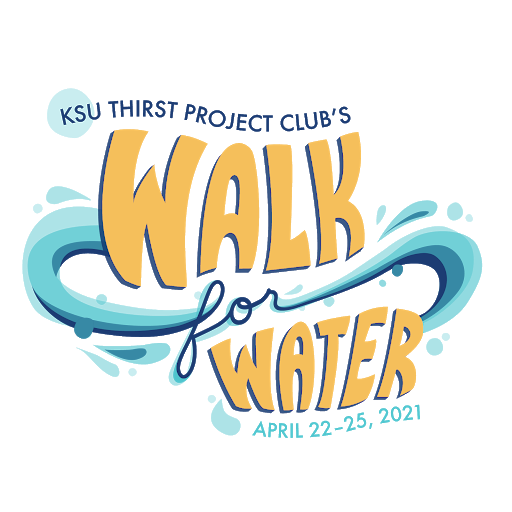 “Walk for Water” virtual event flyer.