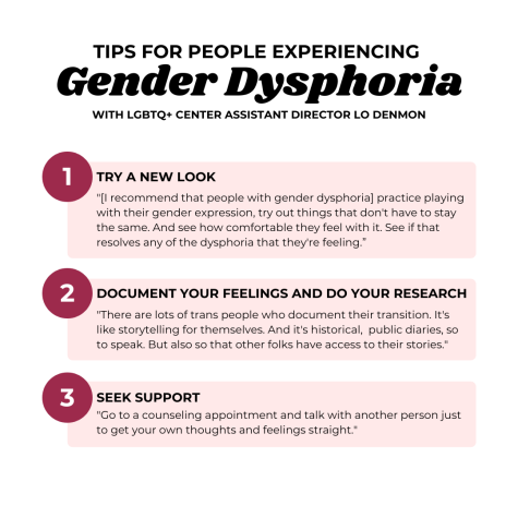 Gender Dysphoria Tips / Body/Gender Dysphoria Story