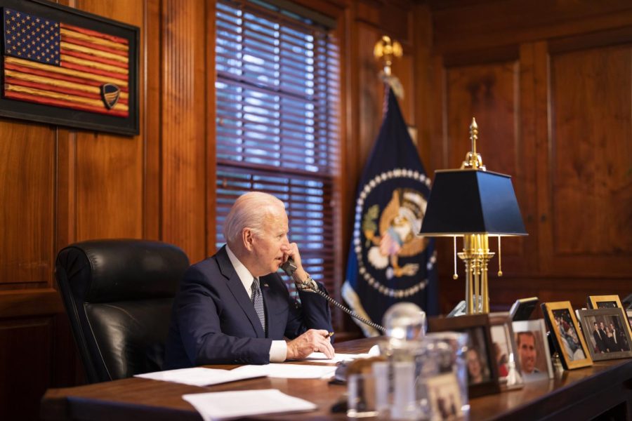 President Joe Biden and Russian President Vladimir Putin will speak on Saturday as tension builds over Russian threat to Ukraine.
