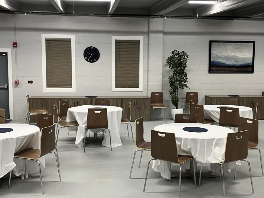 The dining area provided at The Haven. Feb. 14, 2022