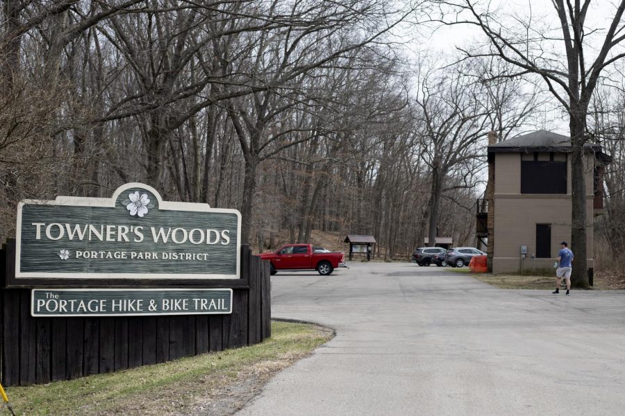 Towners Woods is a local park located at 2264 Ravenna Road in Kent, Ohio. It has hiking trails that go around Lake Pippen.