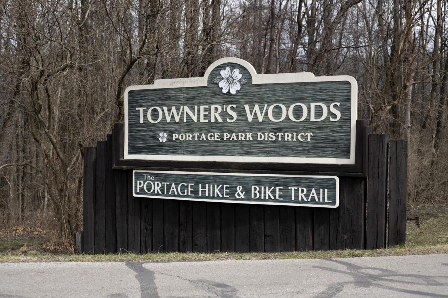 Towners Woods is a local park located at 2264 Ravenna Road in Kent, Ohio. It has hiking trails that go around Lake Pippen.