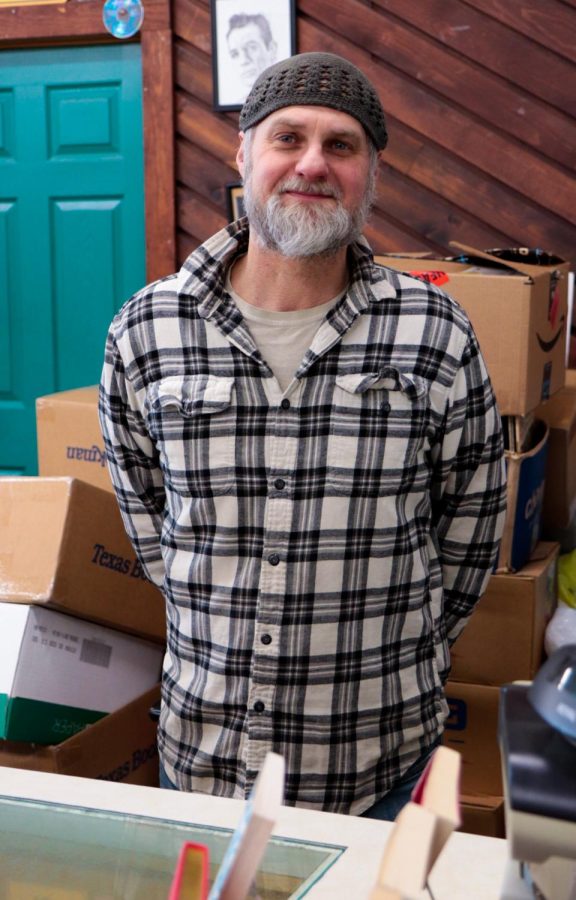 Jason Merlene, the owner of Last Exit books, combined a bookstore, record store and coffee house into one area for students to study and hang out.