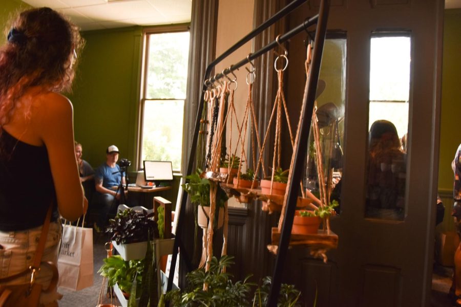 The Crawl featured several houseplants and houseplant accessory sellers, including Flourish Plant Market.