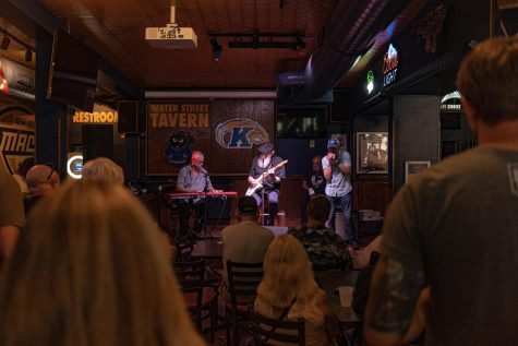 The Zydeco Kings performing in the Water Street Tavern at the Kent Blues Festival on June 16, 2022.