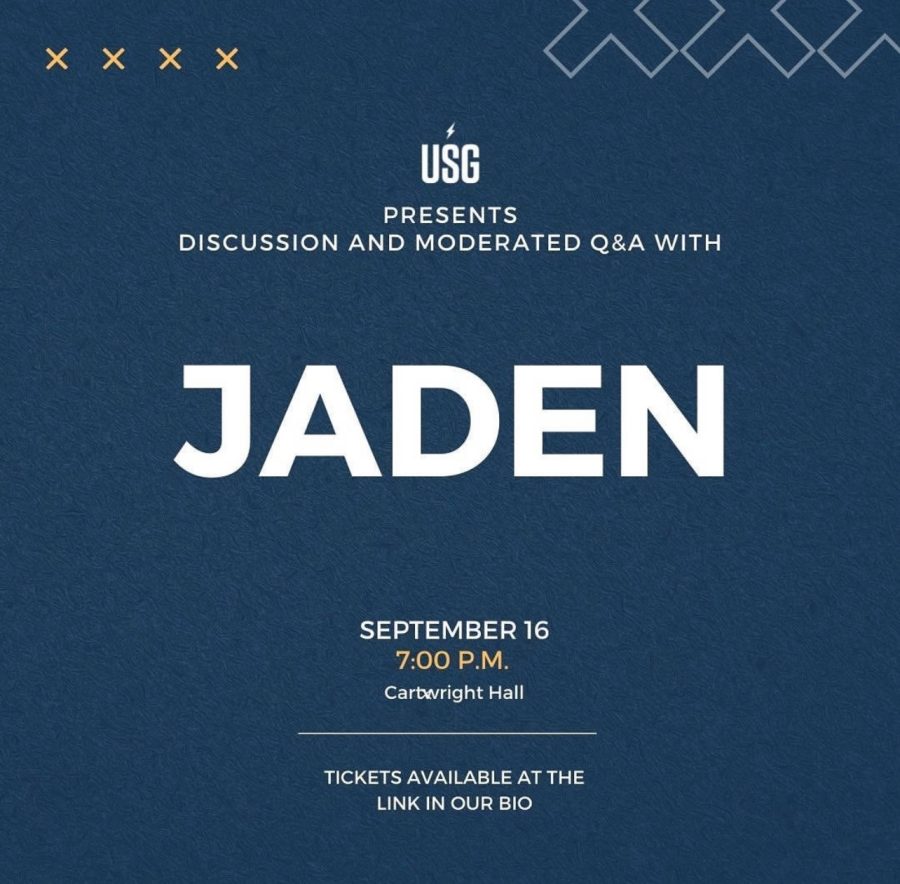 Jaden Smith to discuss water cleanliness at Q&A hosted by USG