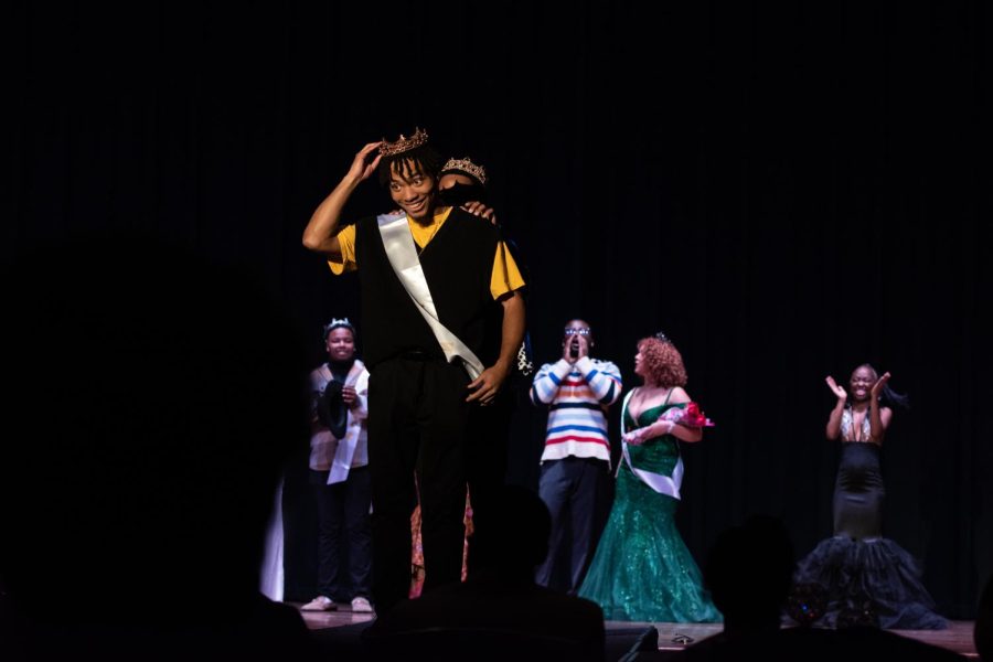 Kent State freshman Daylon Brown is crowned King of the 52nd Renaissance Ball after his showing of a short film he produced alongside an all-Black cast and crew.