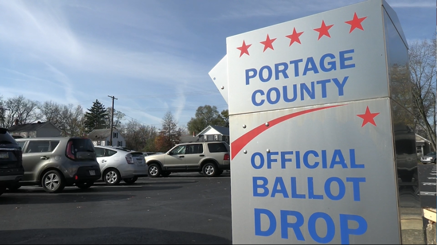 Ballot+drop+box+outside+the+Portage+County+Board+of+Elections+in+Ravenna.+