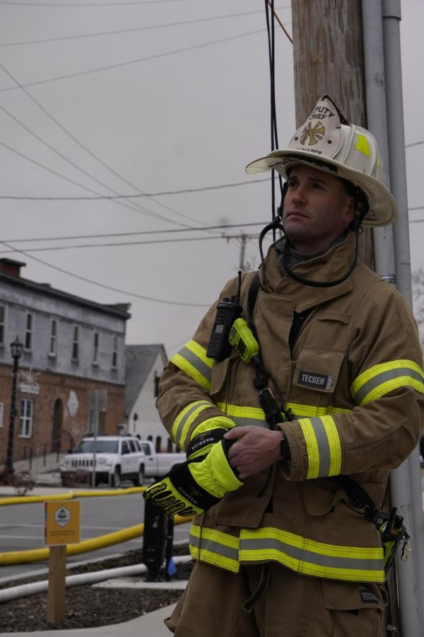 Tallmadge Fire Department Deputy Chief Ben Stasik