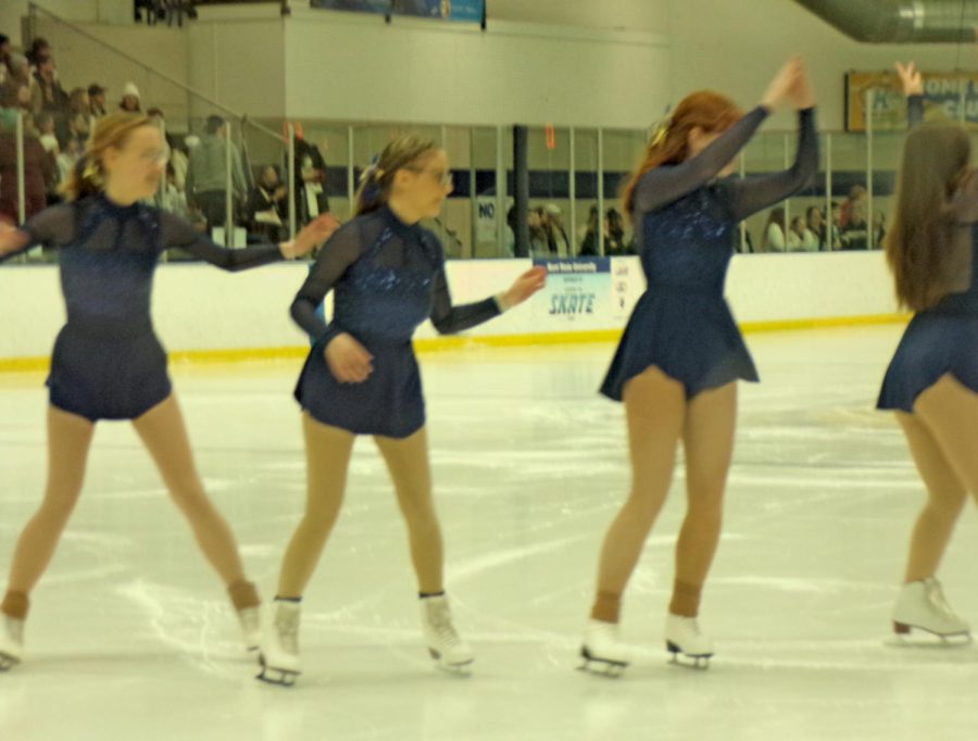 For the halftime, the Kent State Club Figure Skating members performed for our first home of the new year on Jan. 20, 2023.