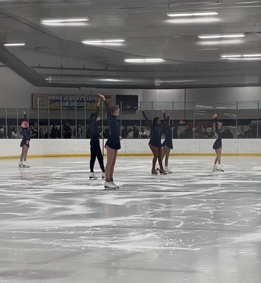 For the halftime, the Kent State Club Figure Skating members performed for our first home of the new year on Jan. 20, 2023.