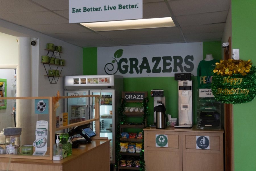 The inside of GRAZERS March 14. GRAZERS is located at 123 N. Water St. 