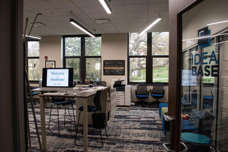 IdeaBase is located on the third floor of Franklin Hall.