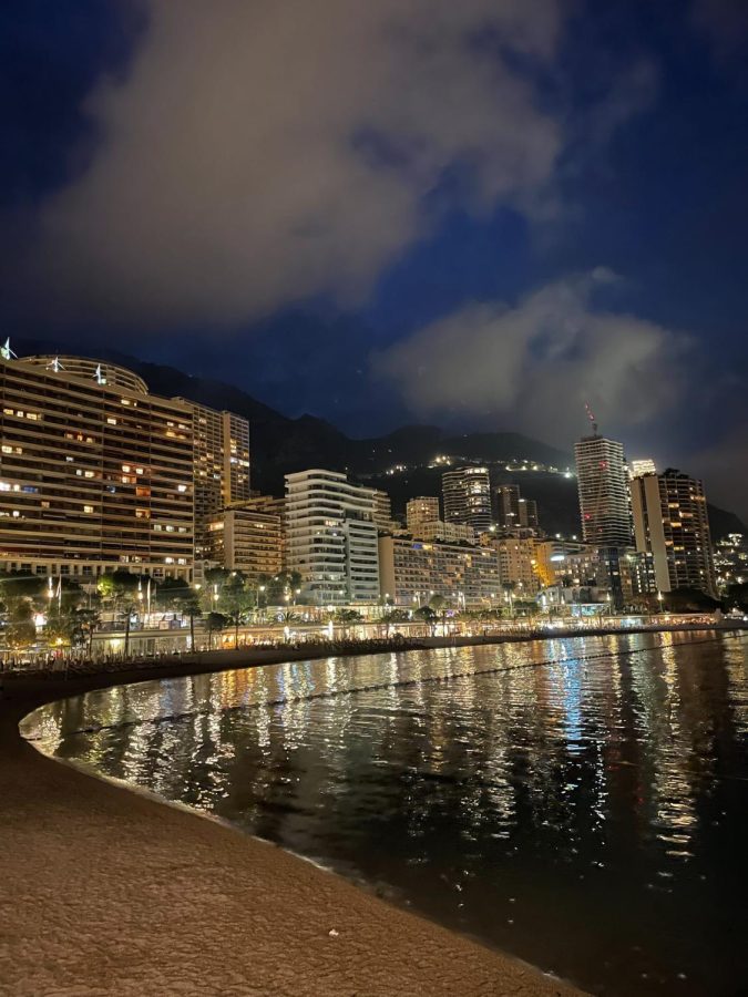 Monte Carlo at night.