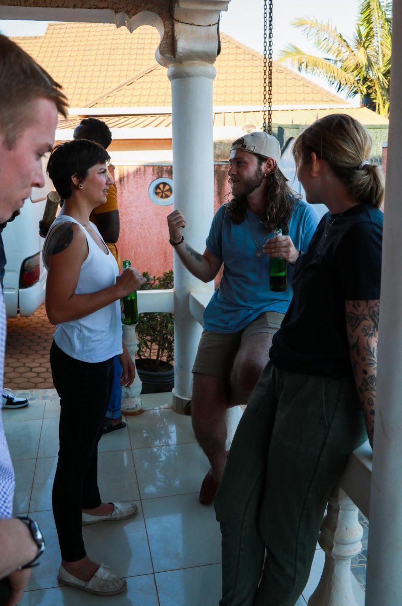 Sarah Schmidt and her students talk about the trip on Pacifique’s porch, sharing their best moments and favorite parts.