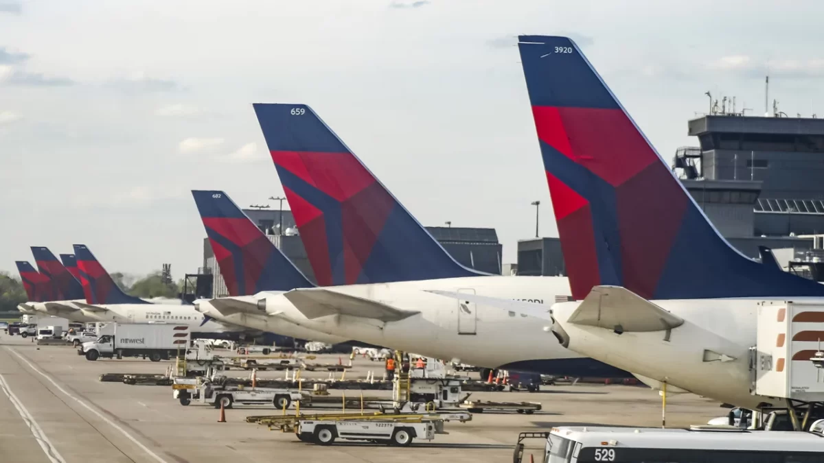 Delta+Airlines+is+headquartered+at+Hartsfield-Jackson+International+Airport+in+Atlanta