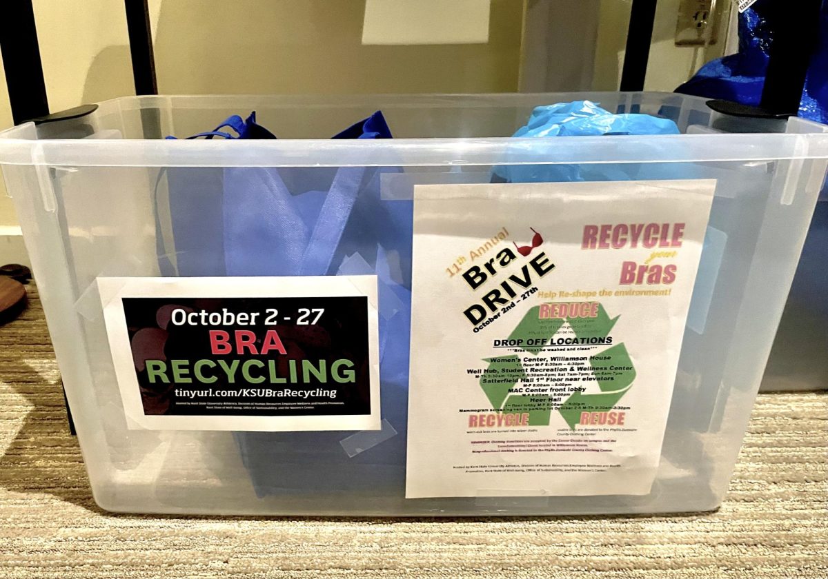 A bra drop-off bin is located at The Williamson House on campus.