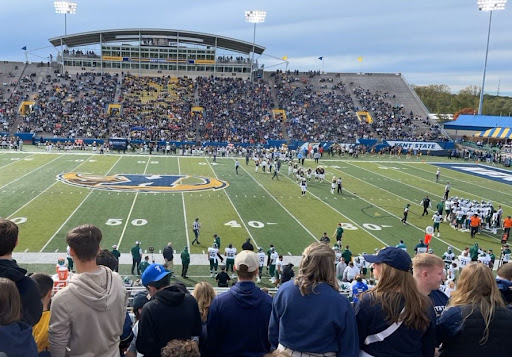 Kent State takes on Ohio University during the 2022 homecoming game. The Flashes would win in overtime, 31-24. 