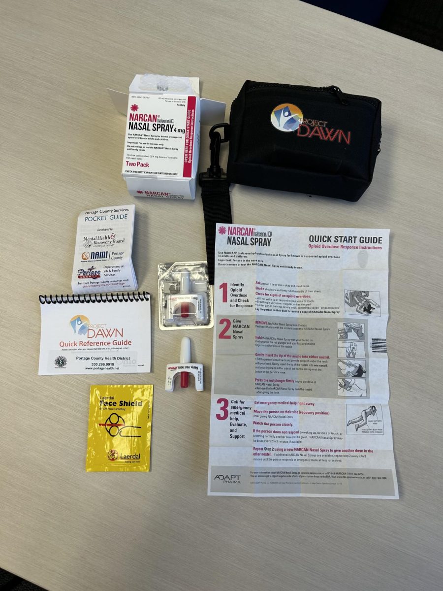 Project DAWN, an Ohio Department of Health program, distributes naloxone kits across Ohio. 