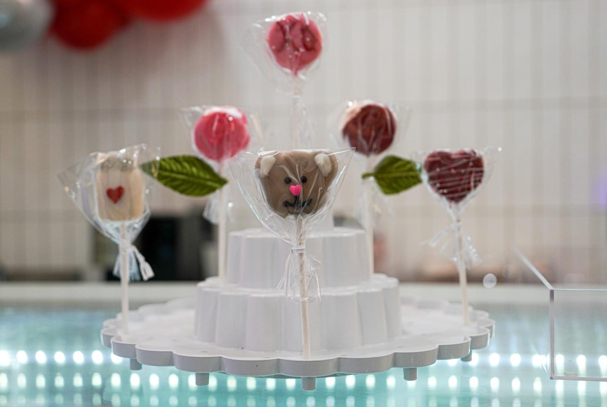  Various Valentines Day cake pops for sale this season at Daisy Pops on January 31, 2024.