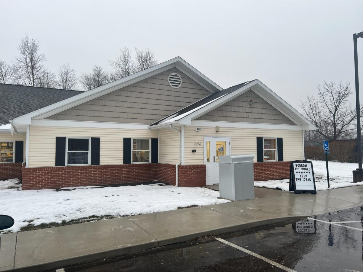The new library branch at 4286 Kelso Drive in Brimfield opened on Jan. 20, 2024.
