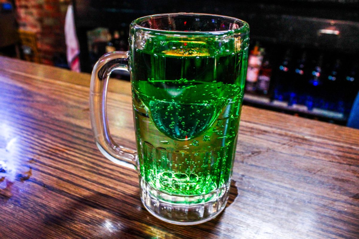 The Hulk is a signature drink sold at The Loft in Downtown Kent and one of the nominees for best drink.
