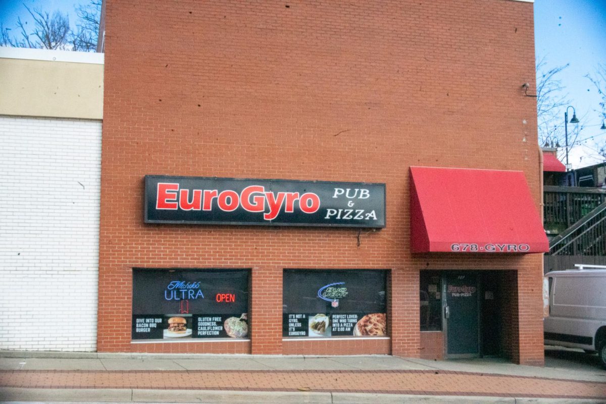 EuroGyro+offers+a+variety+of+foods+for+customers+and+often+a+hit+for+late+night+cravings%2C+this+photo+was+taken+on+Wednesday%2C+March+20+2024.+EuroGyro+is+located+at+107+S.+Depeyster+St+Kent%2C+Ohio.+