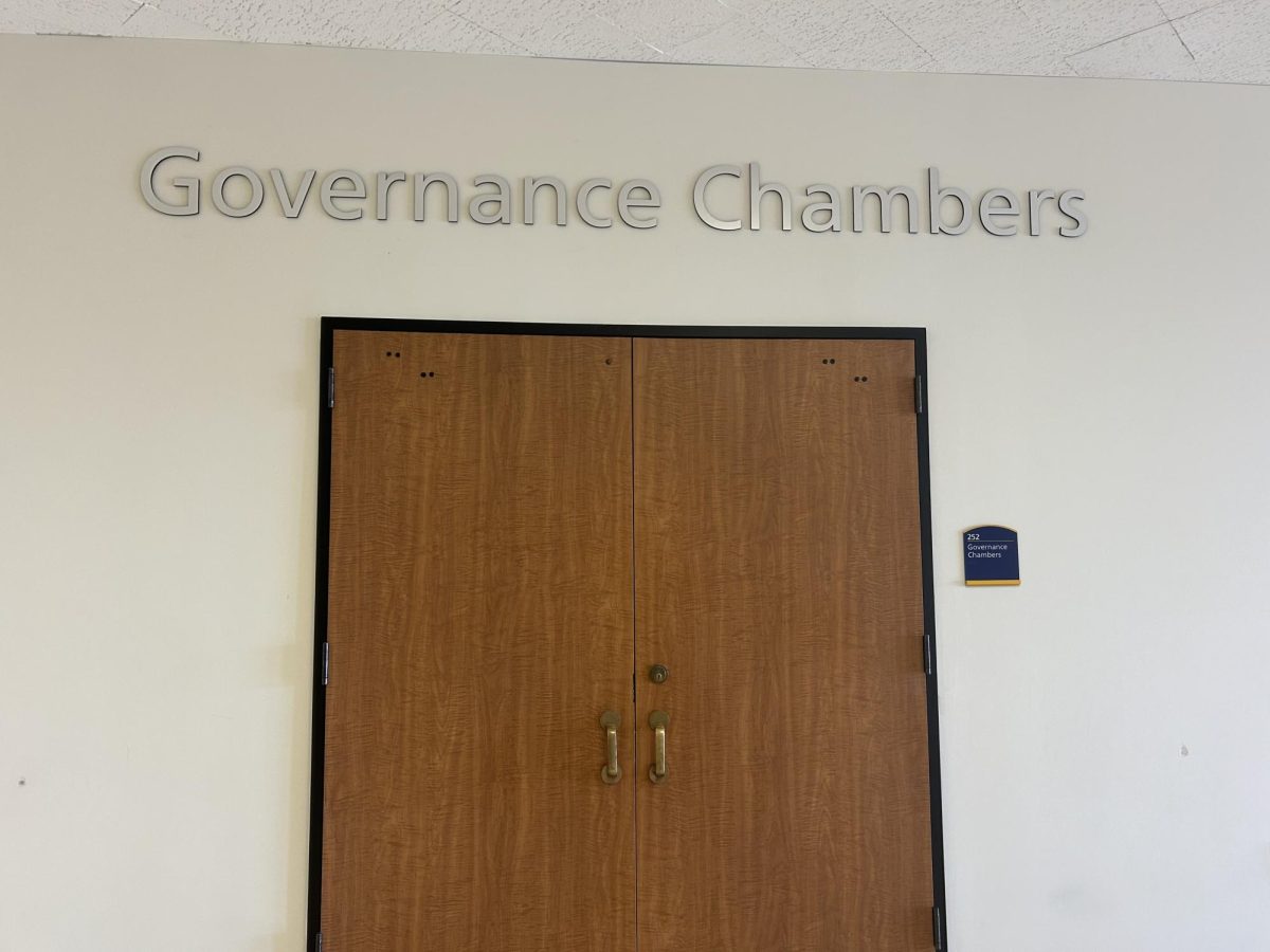 The Governance Chambers located in the Student Center.
