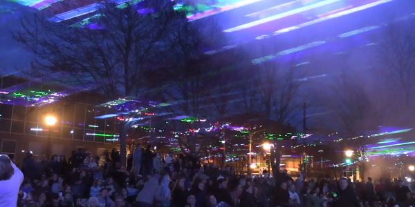 Laser light show comes to Kent