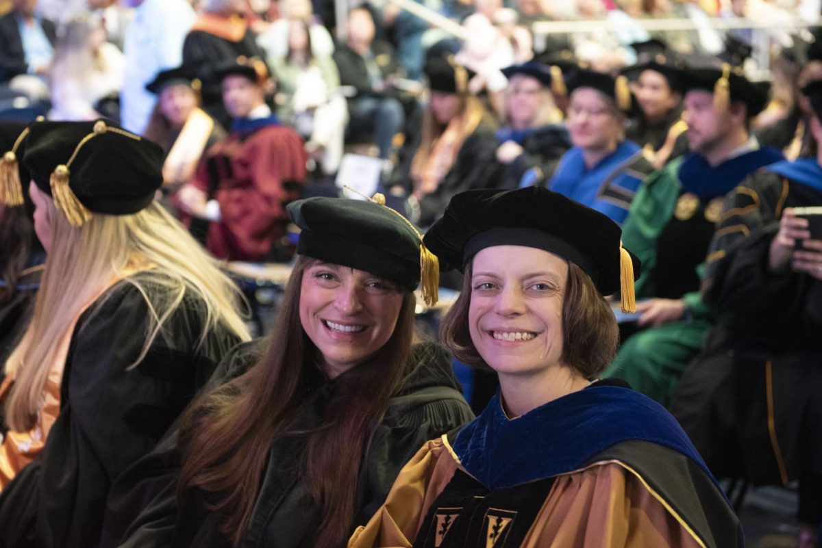 Masters, educational specialist and doctoral graduates receive their degrees on May 9, 2024, at the Memorial Athletic and Convocation Center.