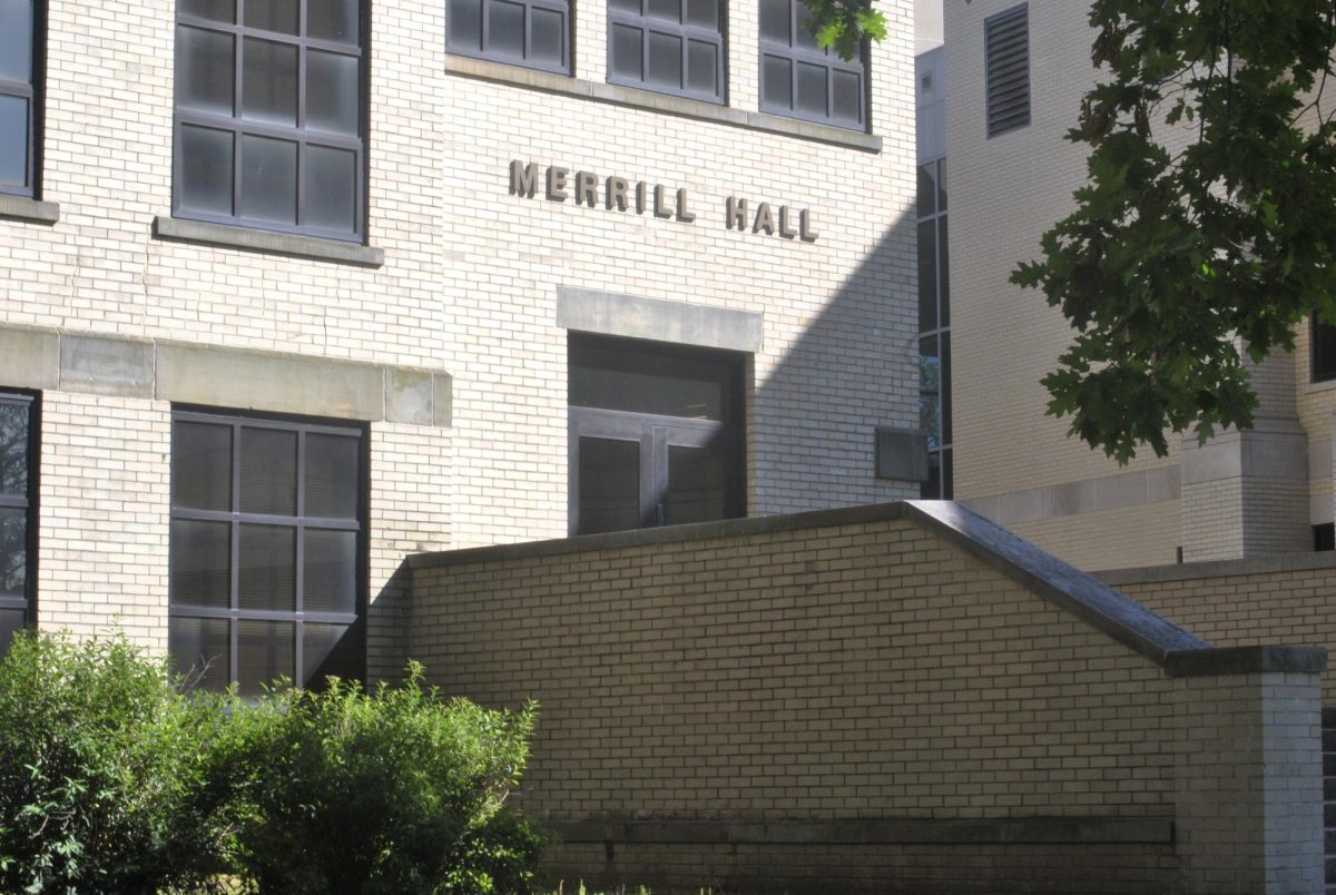 Merril Hall is the oldest permanent structure on the Kent campus and is home to criminology classes. 