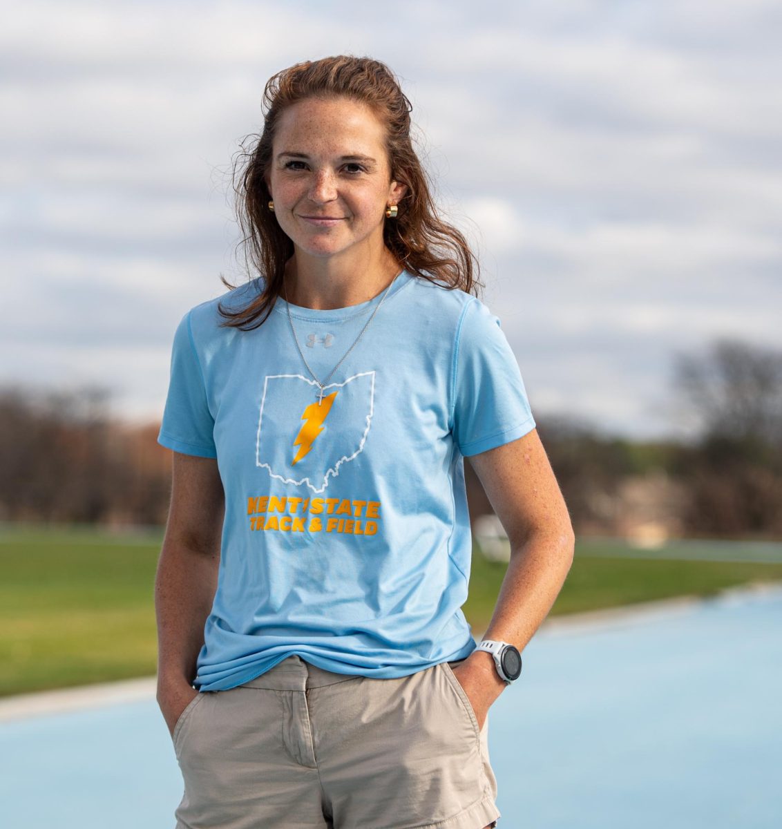 Kent State Cross Country Head Coach Laura Rybka.